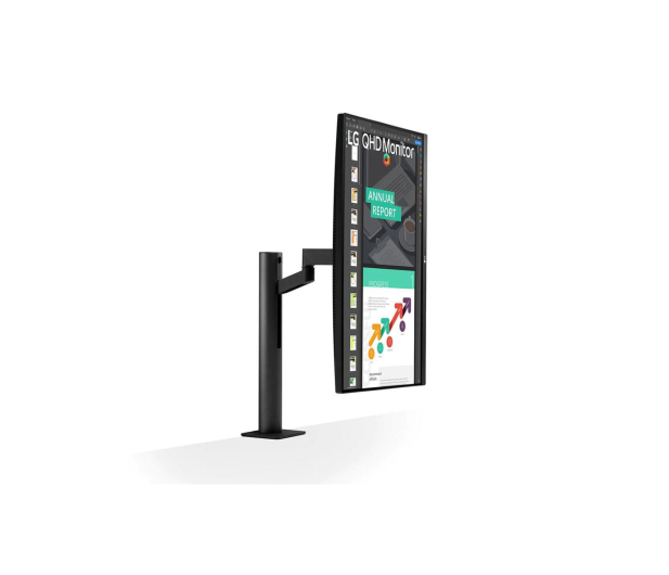 LG 27'' 27QN880-B Ergo IPS WQHD USB-C - 574287 - zdjęcie 7